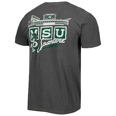 Men's Black Michigan State Spartans Vault Stadium T-Shirt