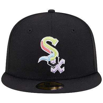 Men's New Era Black Chicago White Sox Multi-Color Pack 59FIFTY Fitted Hat