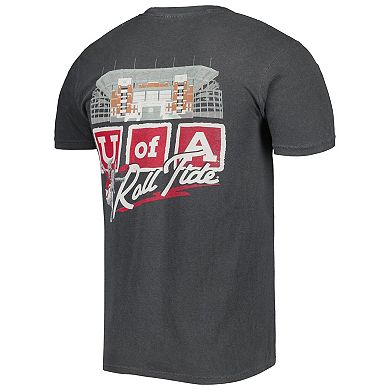 Men's Black Alabama Crimson Tide Vault Stadium T-Shirt