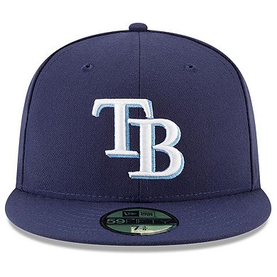 Men's New Era Navy Tampa Bay Rays 2024 Jackie Robinson Day 59FIFTY Fitted Hat