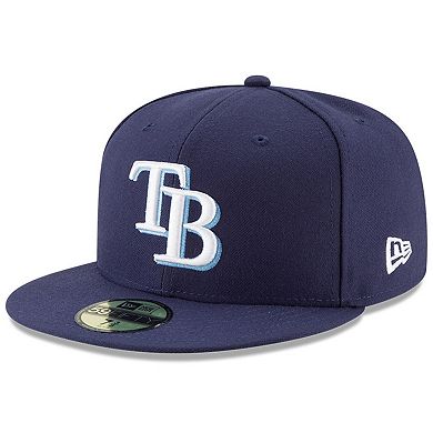 Men's New Era Navy Tampa Bay Rays 2024 Jackie Robinson Day 59FIFTY Fitted Hat