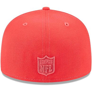 Men's New Era Red Pittsburgh Steelers Color Pack Brights 59FIFTY Fitted Hat