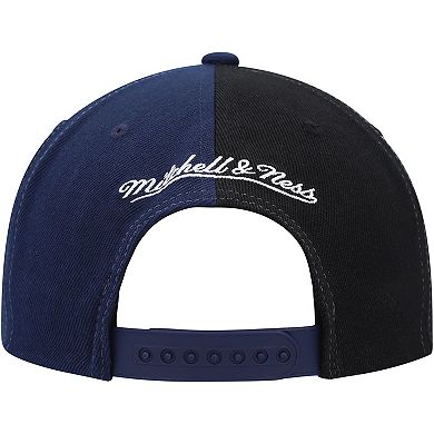 Men's Mitchell & Ness Navy Golden State Warriors Hardwood Classics Retroline Snapback Hat