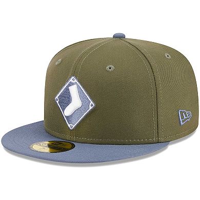 Men's New Era Olive/Blue Chicago White Sox 59FIFTY Fitted Hat