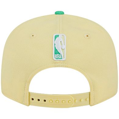 Men's New Era Yellow/Green New York Knicks 9FIFTY Hat