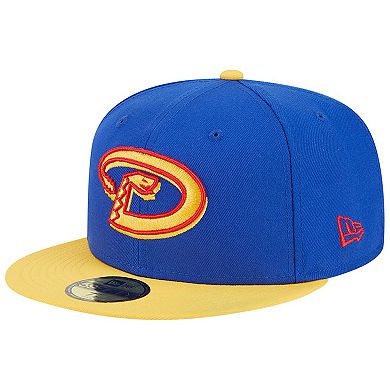 Men's New Era  Royal/Yellow Arizona Diamondbacks Empire 59FIFTY Fitted Hat