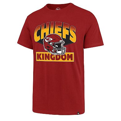 Men's '47 Red Kansas City Chiefs Chiefs Kingdom Super Rival T-Shirt