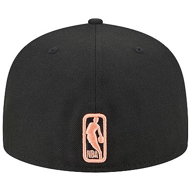 Men's New Era Black Boston Celtics Floral Side 59FIFTY Fitted Hat