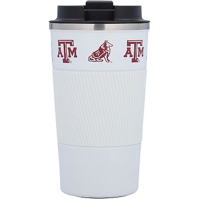 Texas A&M Aggies 18oz Coffee Tumbler with Silicone Grip