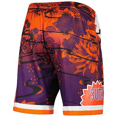 Men's Mitchell & Ness  Orange Phoenix Suns Lunar New Year Swingman Shorts