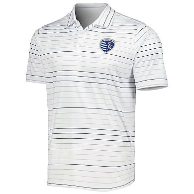 Men's Antigua  White Sporting Kansas City Ryder Polo