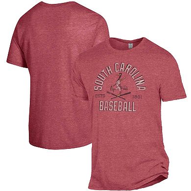 Men's Garnet South Carolina Gamecocks Vault Baseball T-Shirt