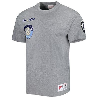 Men's Mitchell & Ness Gray Philadelphia Union City Tee