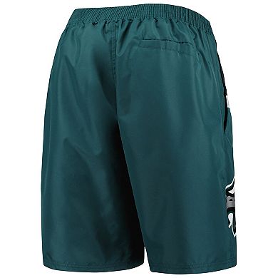 Men's G-III Sports by Carl Banks Midnight Green Philadelphia Eagles Sea Wind Swim Trunks