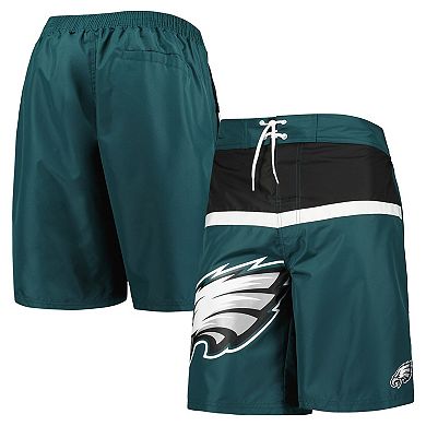 Men's G-III Sports by Carl Banks Midnight Green Philadelphia Eagles Sea Wind Swim Trunks