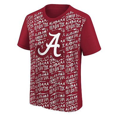 Youth Crimson Alabama Crimson Tide Exemplary T-Shirt