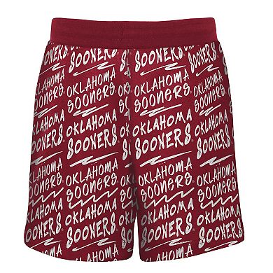 Youth Crimson Oklahoma Sooners Super Shorts
