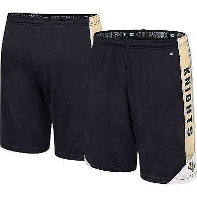 Men's Colosseum Black UCF Knights Haller Shorts