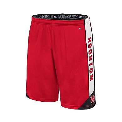 Men's Colosseum Red Houston Cougars Haller Shorts