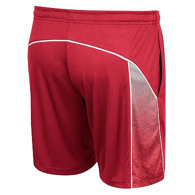 Men's Colosseum Crimson Indiana Hoosiers Laws of Physics Shorts