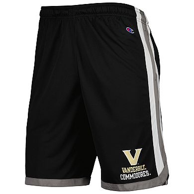 Men's Champion Black Vanderbilt Commodores Basketball Shorts
