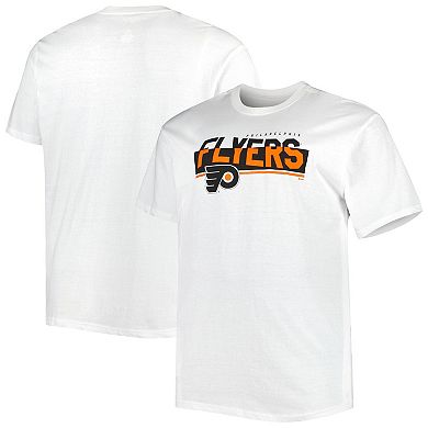 Men's Fanatics Branded White Philadelphia Flyers Big & Tall Special Edition 2.0 T-Shirt