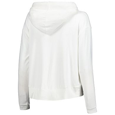 Women's Concepts Sport White LAFC Accord Hoodie Long Sleeve Top