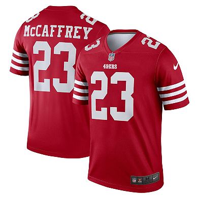 Men's Nike Christian McCaffrey Scarlet San Francisco 49ers Legend Jersey