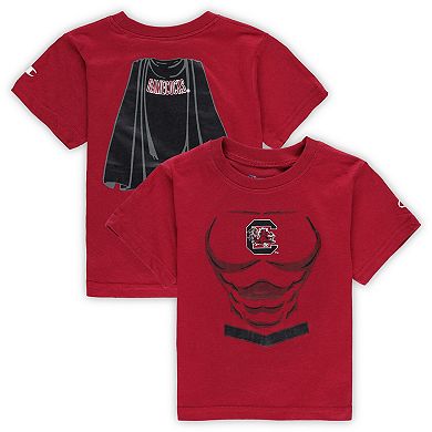 Toddler Champion Garnet South Carolina Gamecocks Super Hero T-Shirt