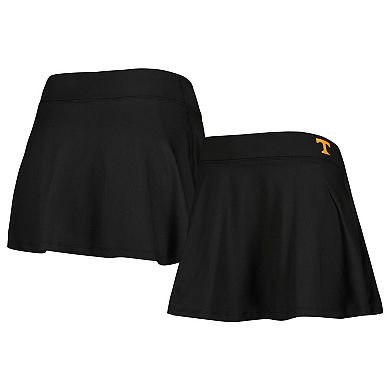 Women's ZooZatz Black Tennessee Volunteers Flowy Skort