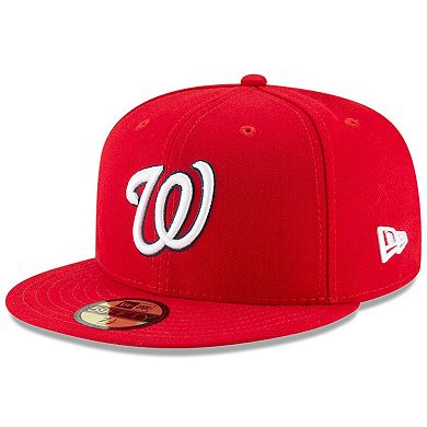 Men's New Era Red Washington Nationals 2023 Jackie Robinson Day 59FIFTY Fitted Hat