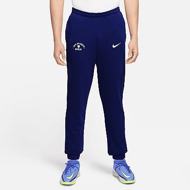Men's Nike  Blue Barcelona Fleece Pants