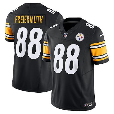 Men's Nike Pat Freiermuth Black Pittsburgh Steelers Vapor F.U.S.E. Limited  Jersey