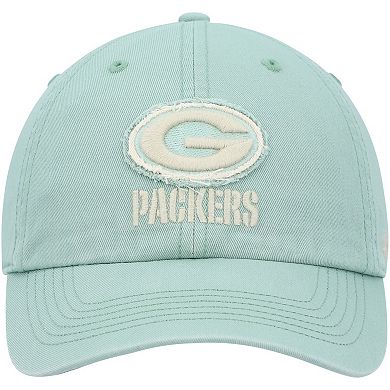 Men's '47 Mint Green Bay Packers Chasm Clean Up Adjustable Hat