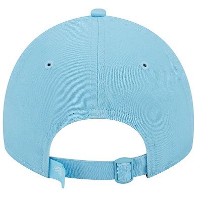 Men's New Era  Light Blue Denver Broncos Core Classic 2.0 Brights 9TWENTY Adjustable Hat