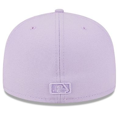 Men's New Era Lavender Chicago Cubs 2023 Spring Color Basic 59FIFTY Fitted Hat