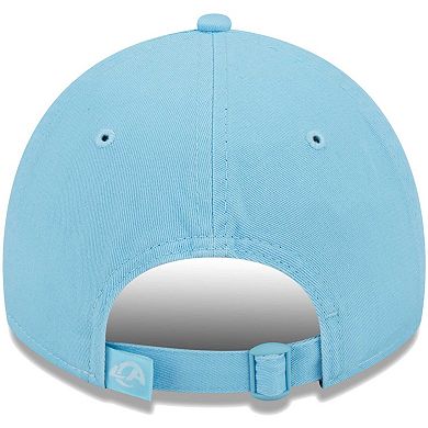 Men's New Era  Light Blue Los Angeles Rams Core Classic 2.0 Brights 9TWENTY Adjustable Hat