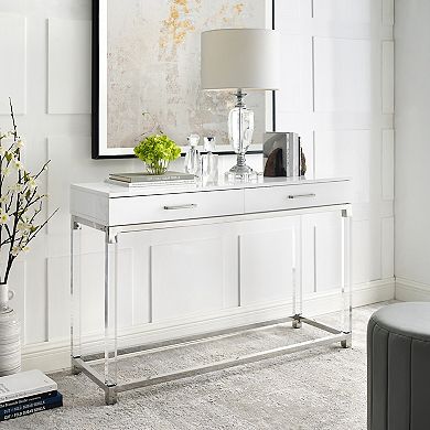 Kalel Console Table High Gloss Finish