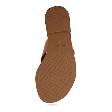 Aerosoles Gema Women's Leather Thong Sandals