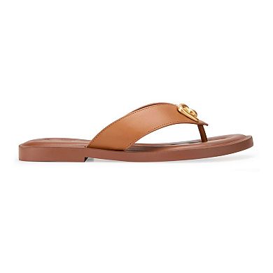 Aerosoles Gema Women's Leather Thong Sandals