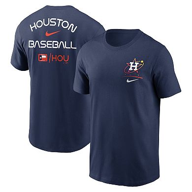 Men's Nike  Navy Houston Astros City Connect 2-Hit T-Shirt