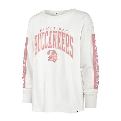 Women's '47 White Tampa Bay Buccaneers StatementÂ Long Sleeve T-Shirt