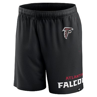 Men's Fanatics Branded Black Atlanta Falcons Clincher Shorts