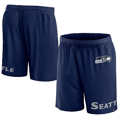 Men's Fanatics Branded College Navy Seattle Seahawks Clincher Shorts