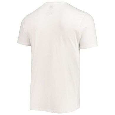 Men's '47 White Miami Heat Basketball Super Rival T-Shirt