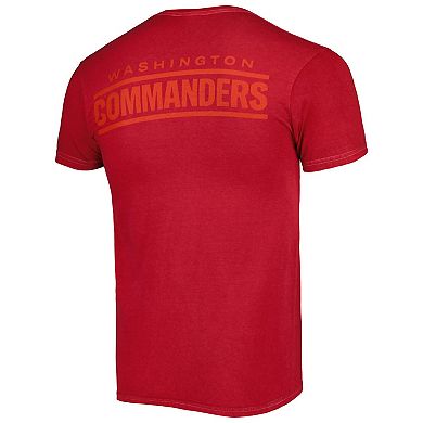 Men's '47 Red Washington Commanders Fast Track Tonal Highlight T-Shirt