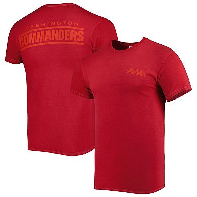 Men's '47 Red Washington Commanders Fast Track Tonal Highlight T-Shirt