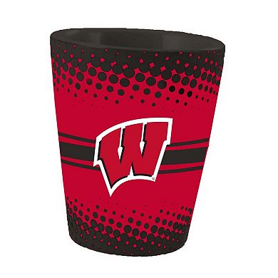Wisconsin Badgers 2oz. Full Wrap Collectible Shot Glass