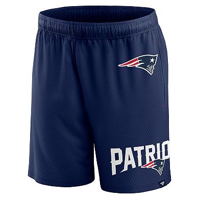 Men's Fanatics Branded Navy New England Patriots Clincher Shorts