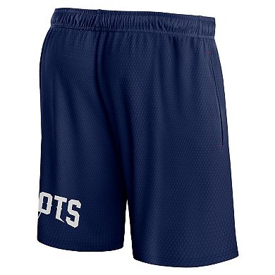 Men's Fanatics Branded Navy New England Patriots Clincher Shorts